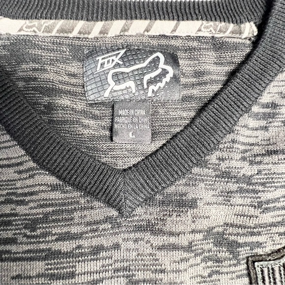 Fox Racing Sweater With Logo Patch Motocross Large - Picture 8 of 10